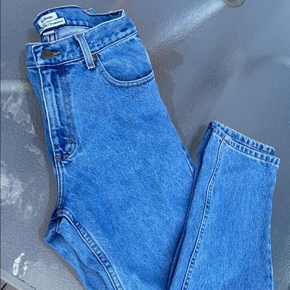 Vintage L.L. Bean High Waisted Jeans